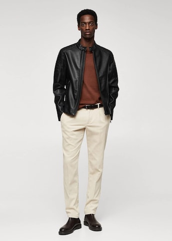 MANGO MAN Between-Season Jacket 'Joseno' in Black