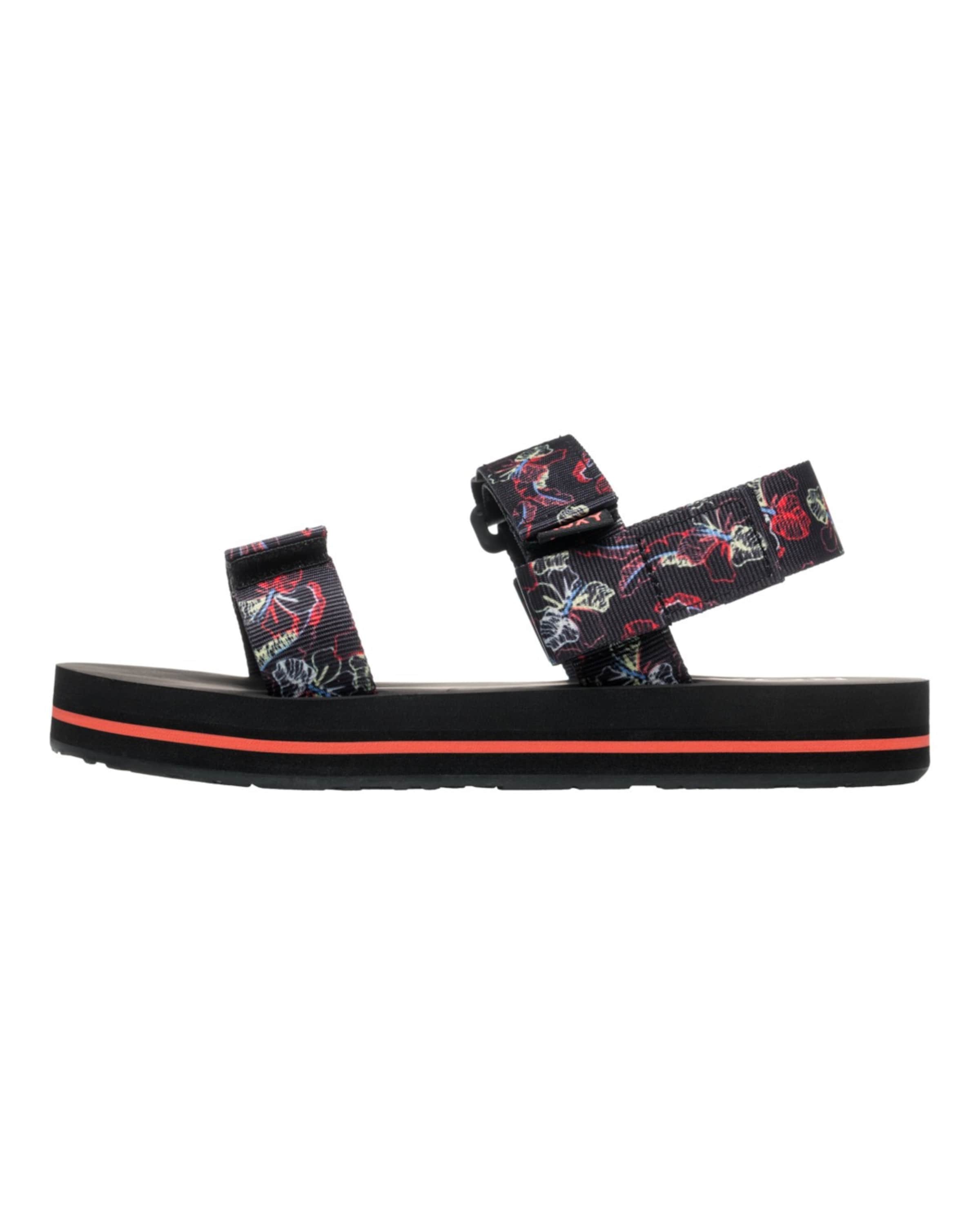 ROXY Sandale 'Cage' in Schwarz: Vorderseite