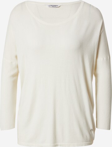 ZABAIONE Sweater 'Sammy' in White: front