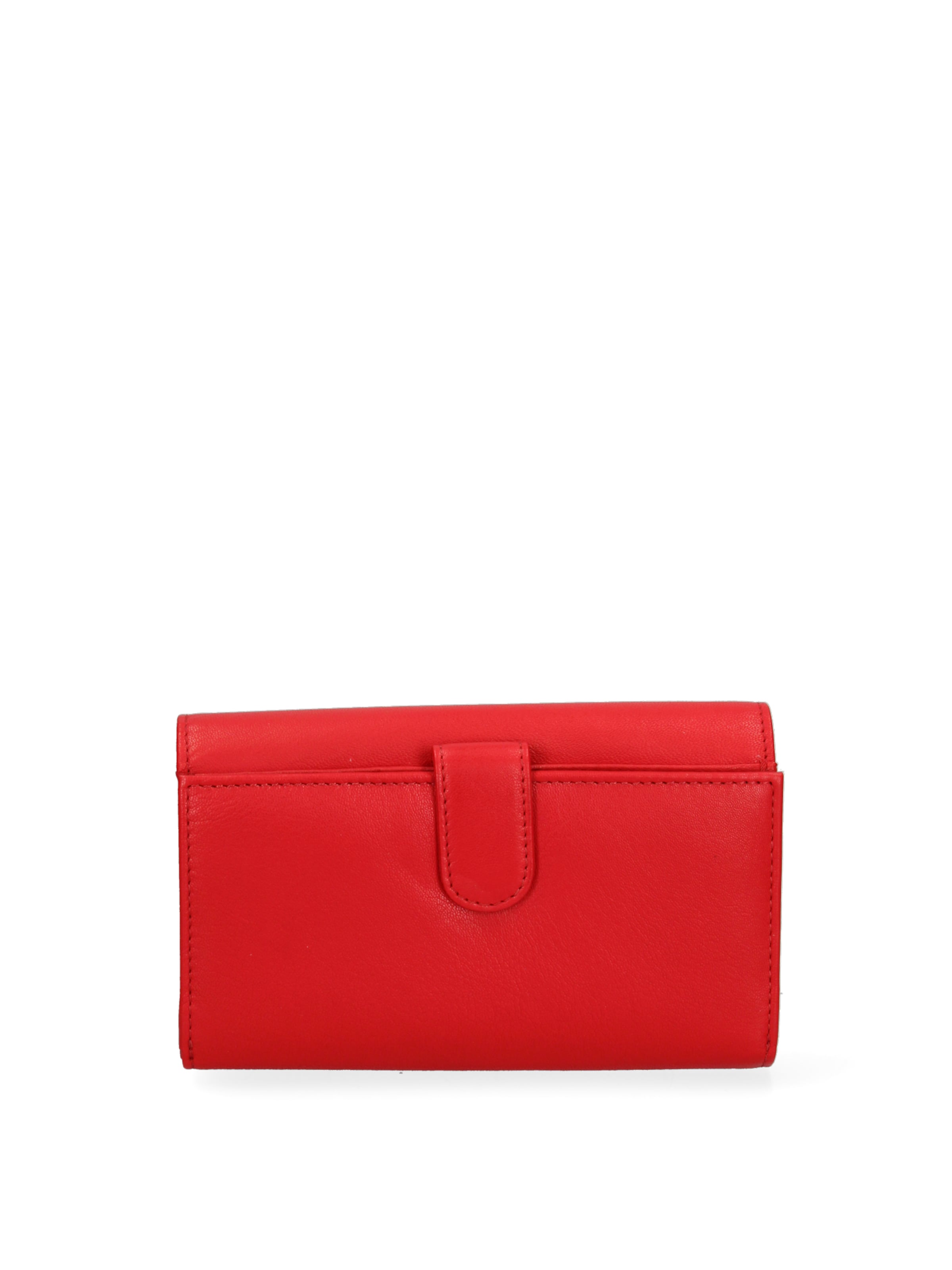 Laura Biagiotti Portemonnee in Rood: voorkant