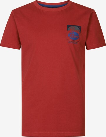Petrol Industries T-Shirt 'Carmel' in Rot: predná strana
