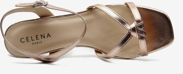 Celena Páskové sandály 'Chizitelu' – zlatá