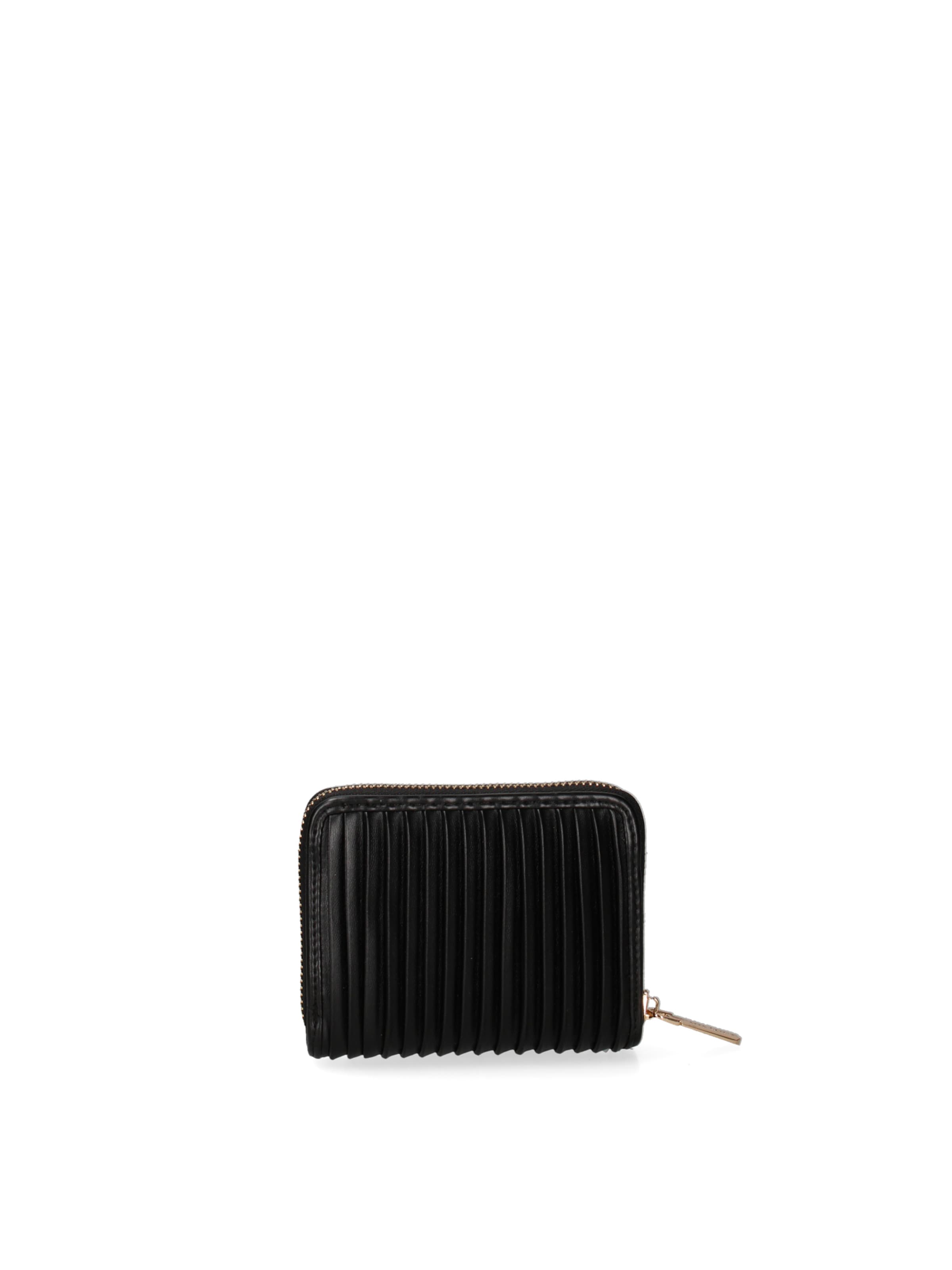 PIERRE CARDIN Wallet in Black: front