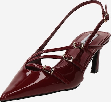 STEVE MADDEN - Sapatos abertos atrás em vermelho: frente