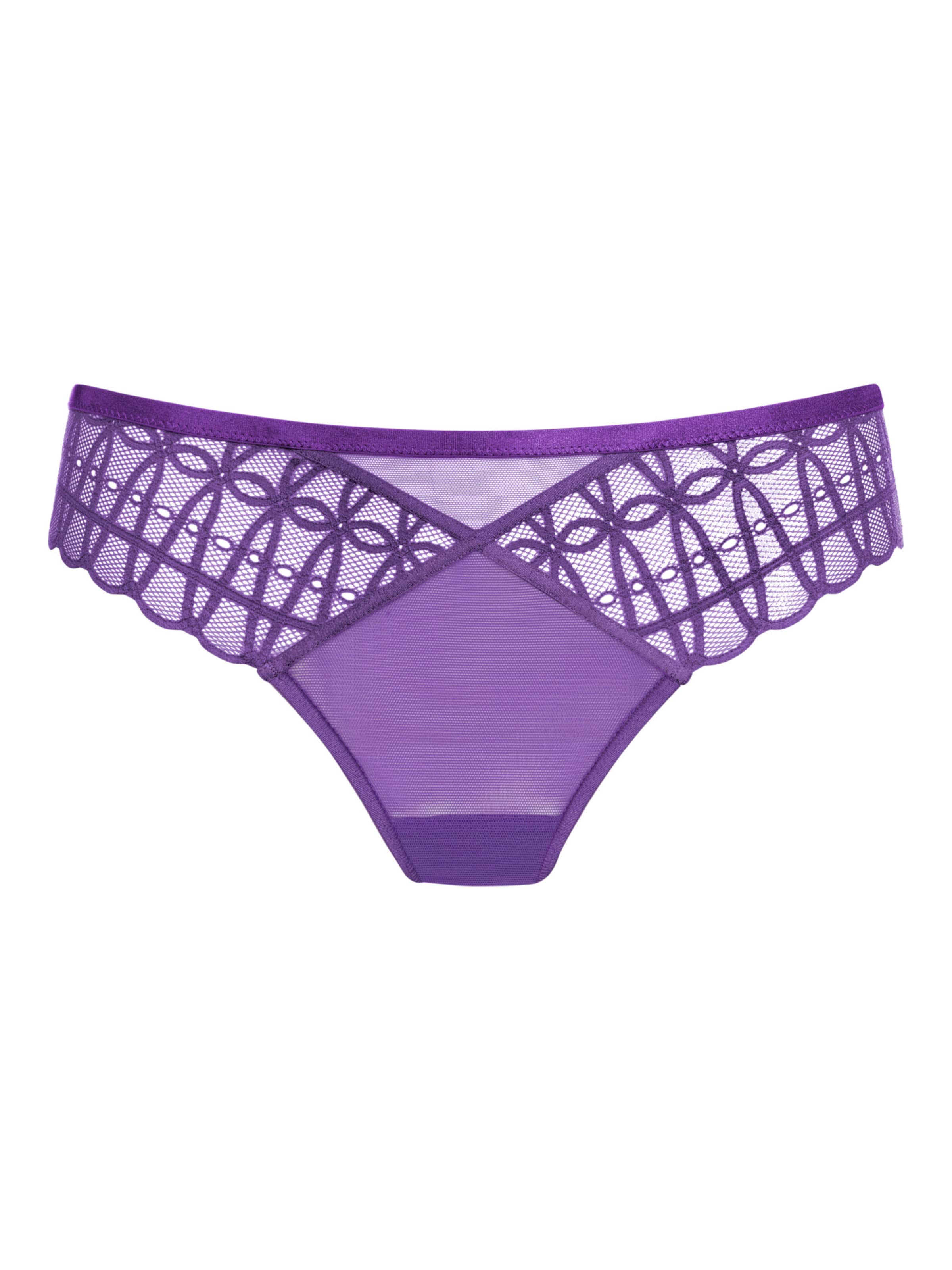 Slip 'Captivating' Mey en violet : devant