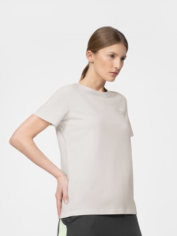 4F Performance shirt in Beige: front