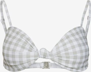 OBJECT Bandeau Bikinitopp 'RASMINE' i hvit: forside