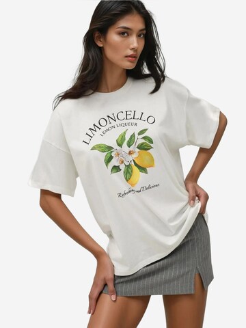 Hiccup - Camisa em branco: frente