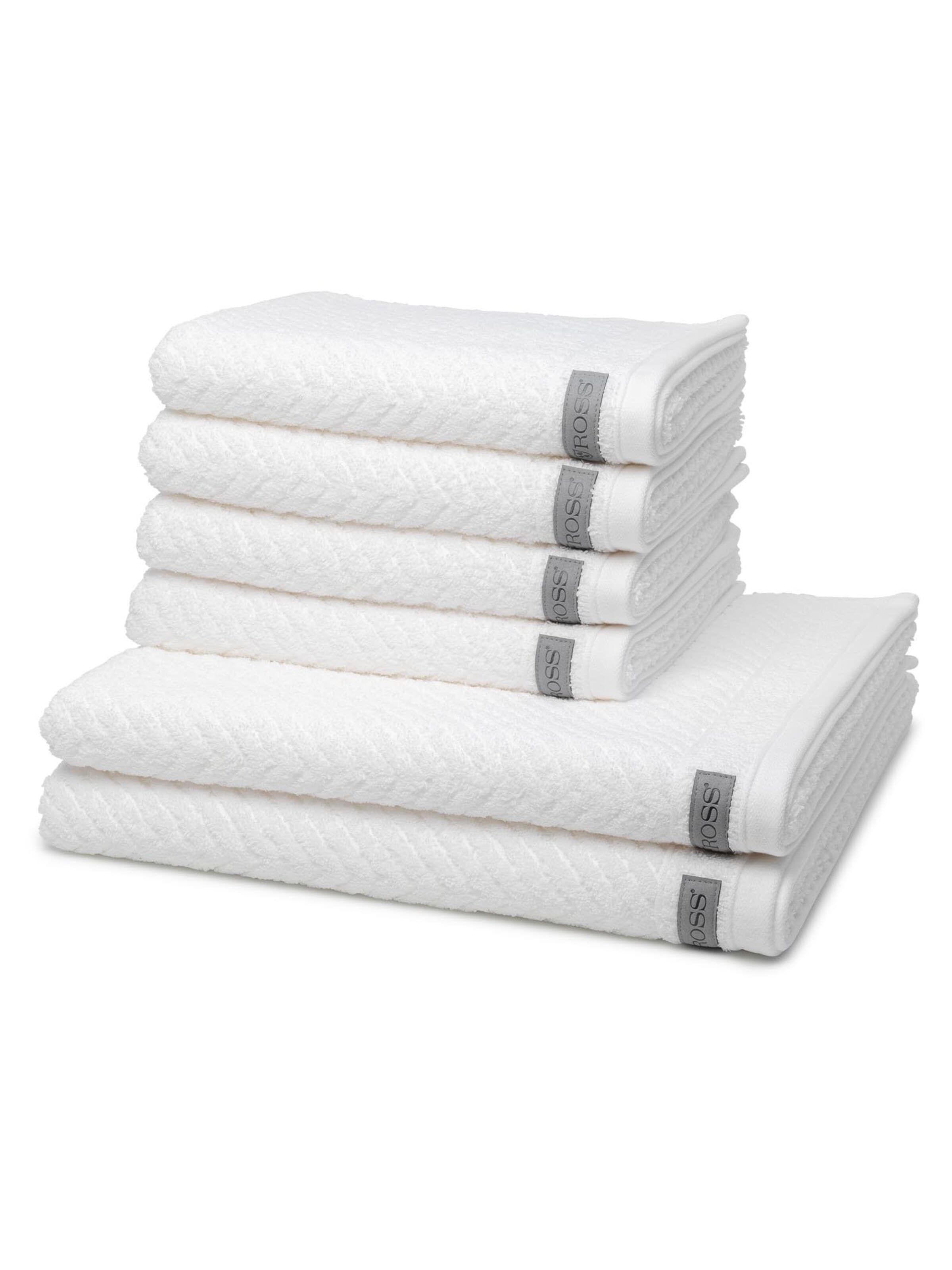 ROSS Towel 'Smart' in White: front