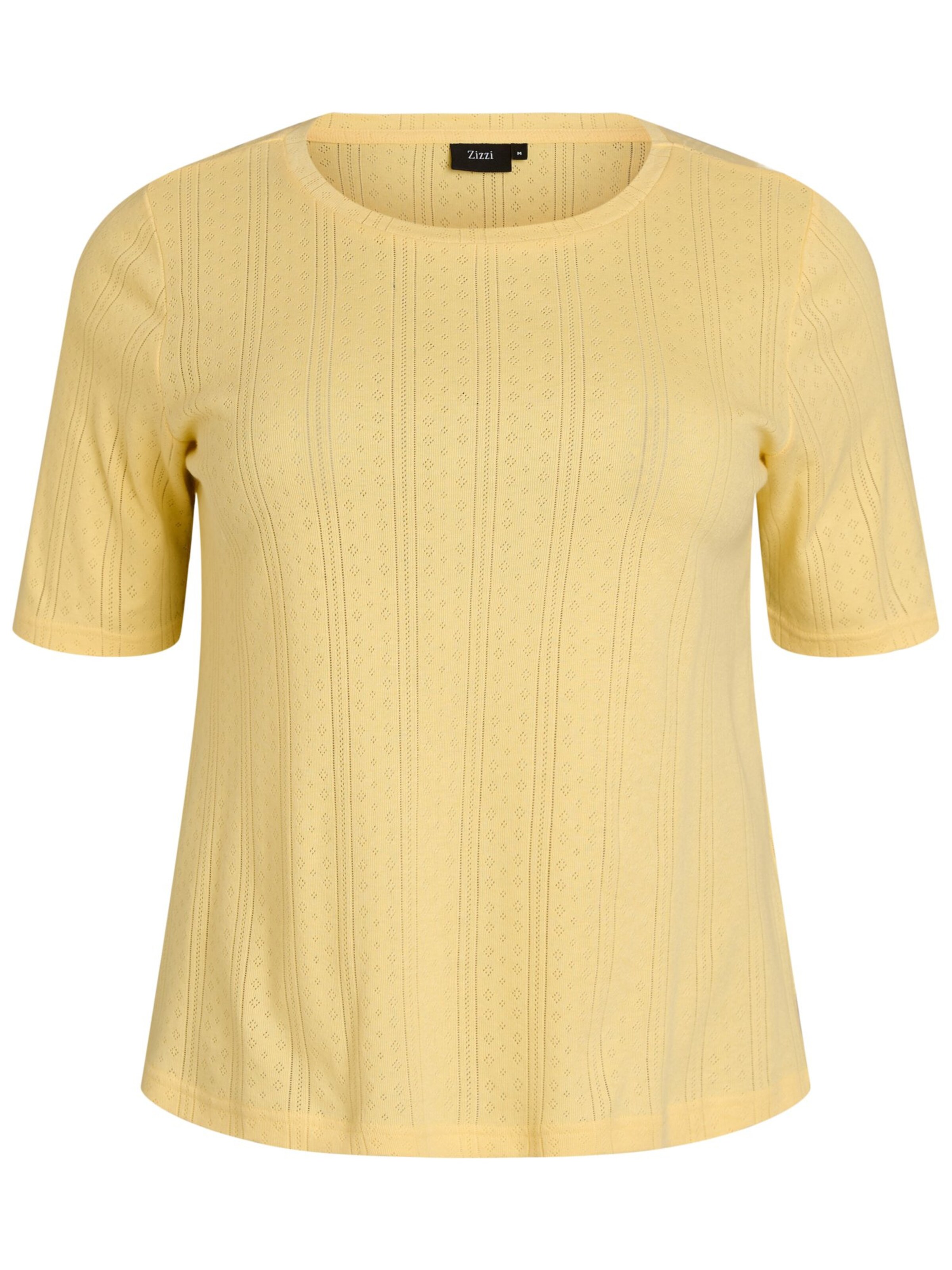 Zizzi Тениска 'Mmia' в жълто: отпред