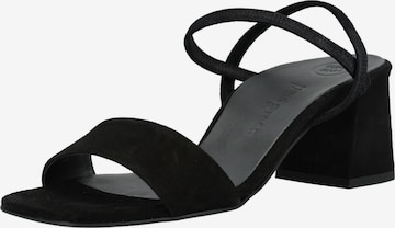 Sandales à lanières Paul Green en noir : devant