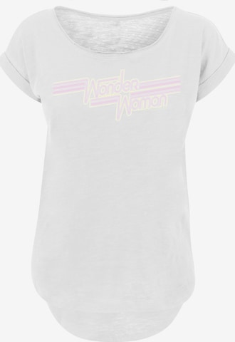 F4NT4STIC Shirt 'DC Comics Wonder Woman' in White: front