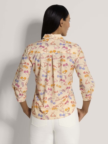 Chemisier MADELEINE en orange