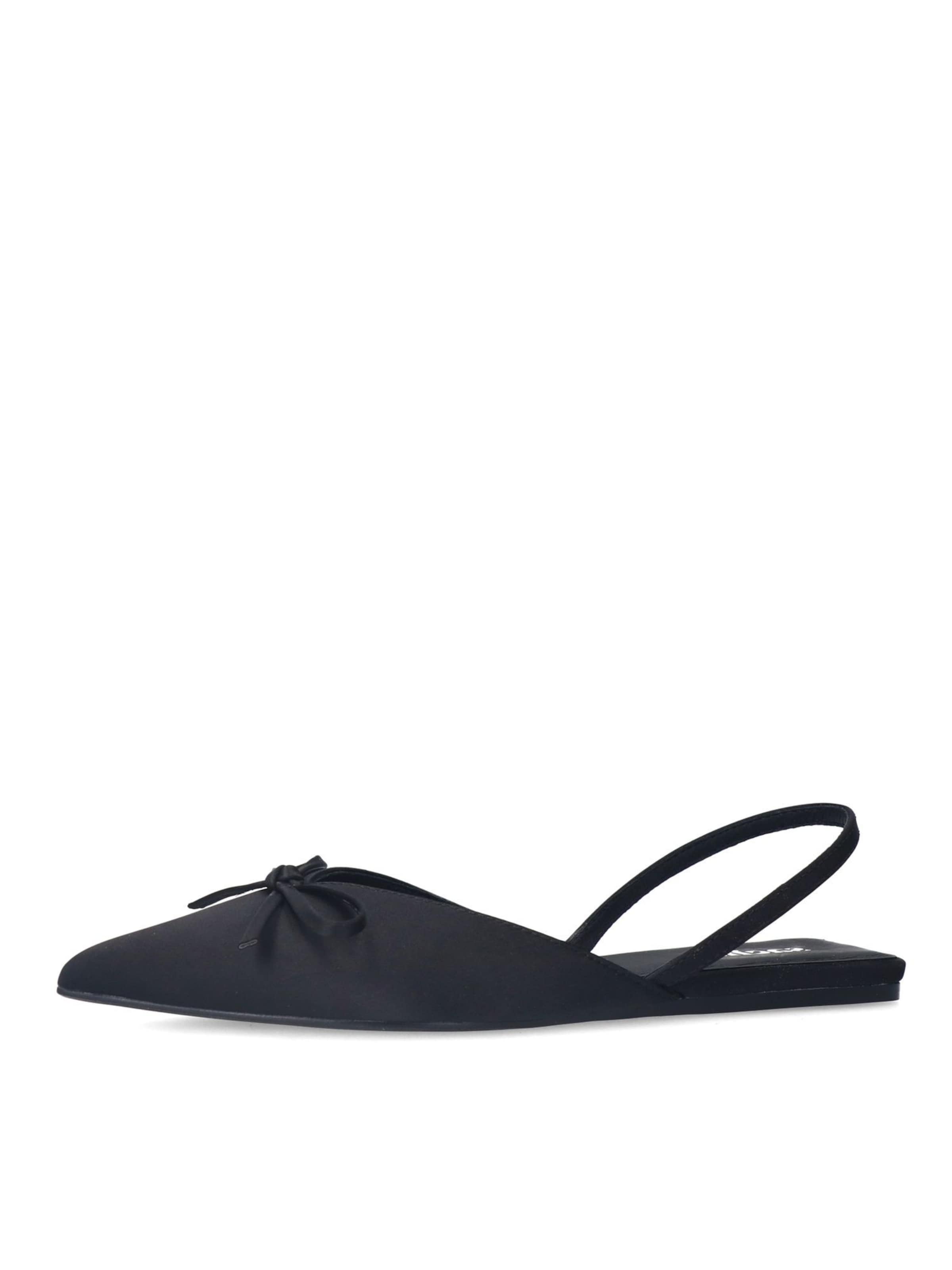 Sandales SACHA en noir : devant