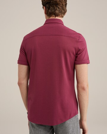 WE Fashion Slim fit Overhemd in Rood