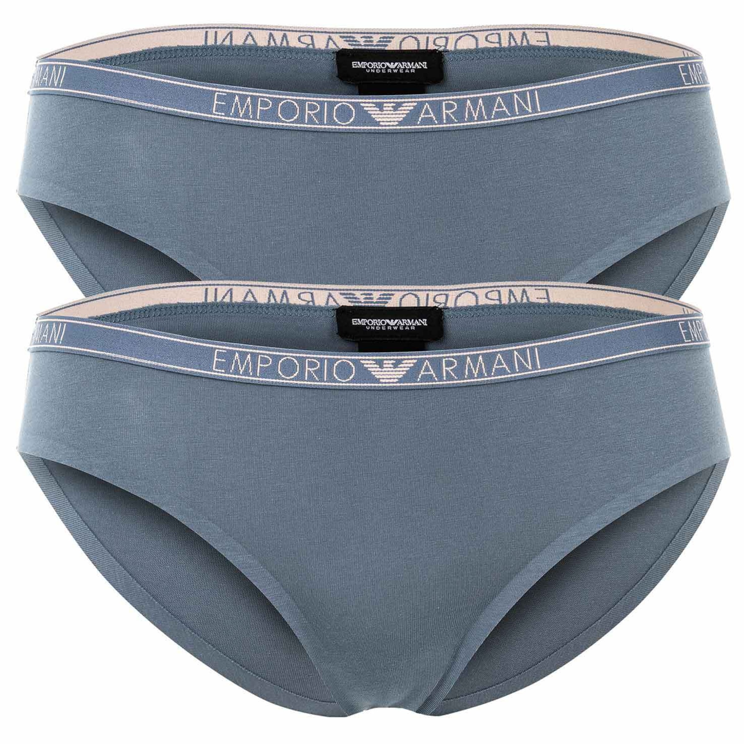 Slip di Emporio Armani in blu: frontale