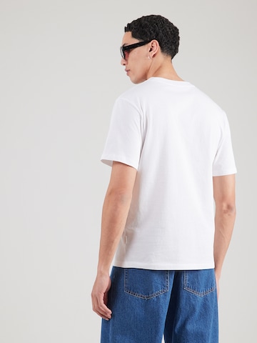 JACK & JONESMajica 'JORCATSKILLS SKULL' - bijela boja