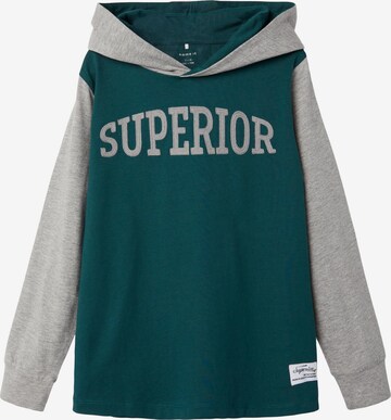 NAME IT Sweatshirt 'Soren' in Green: front