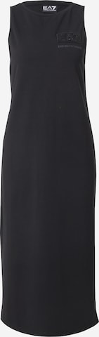 EA7 Emporio Armani - Vestido en negro: frente