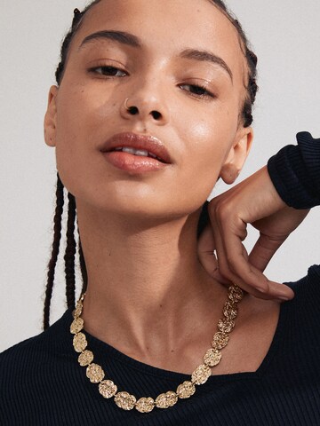 Pilgrim Necklace 'True' in Gold: front