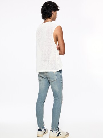 Pull&Bear Skinny Jeans in Blau