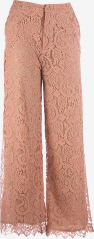 IL THE DELLE 5 Wide leg Broek in Roze: voorkant