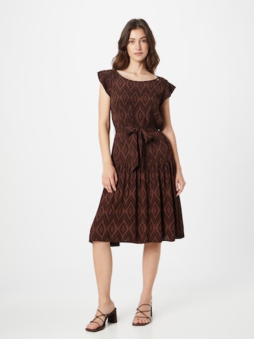 Ragwear Dress 'IKKAT' in Brown: front