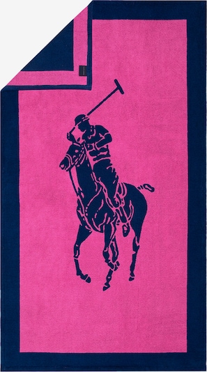 Ralph Lauren Home Strandhandtuch in navy / pink, Produktansicht