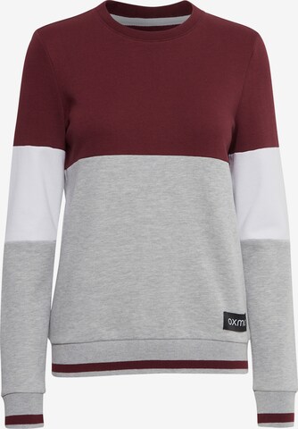 Oxmo Sweatshirt 'Omaya' in Grau: predná strana