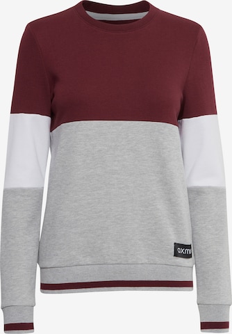 Oxmo Sweatshirt 'Omaya' in Grey: front