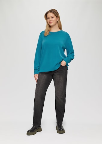 Sweat-shirt s.Oliver en vert