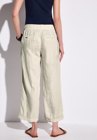 STREET ONE Wide Leg Hose in Beige