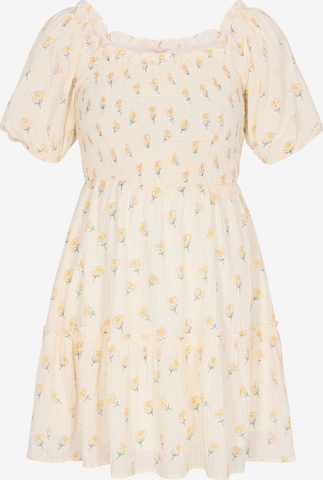 Robe MYMO en jaune : devant