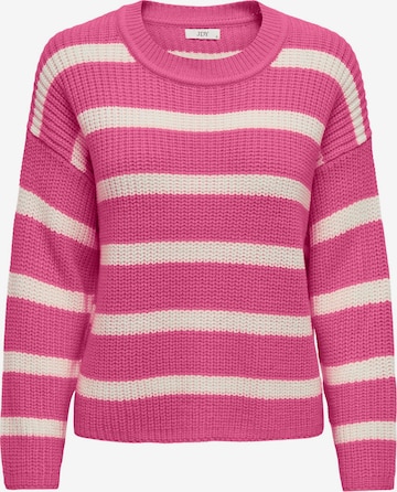 JDY Sweater 'JUSTY' in Pink: front