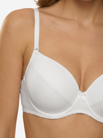 Vivisence T-shirt Bra '1089' in White