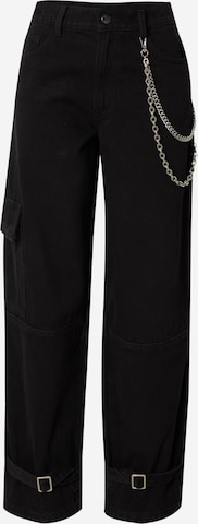 VIERVIER Loose fit Jeans 'Christina' in Black: front