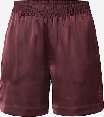 regular Pantaloni di Monki in rosso: frontale