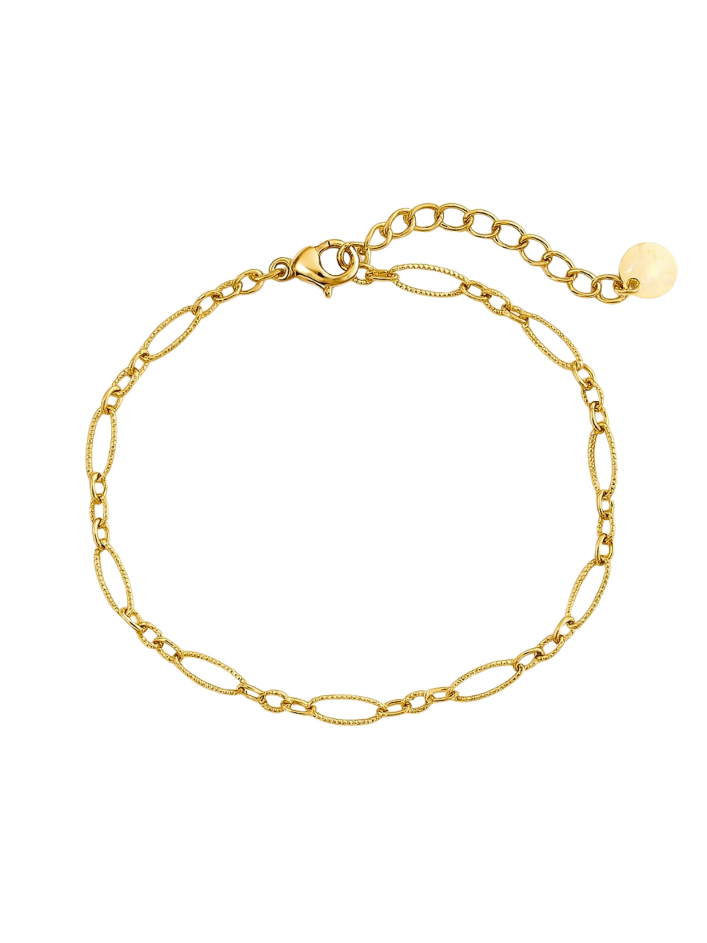 BEACH TO THE CITY Bracelet 'Collo' in Gold: front