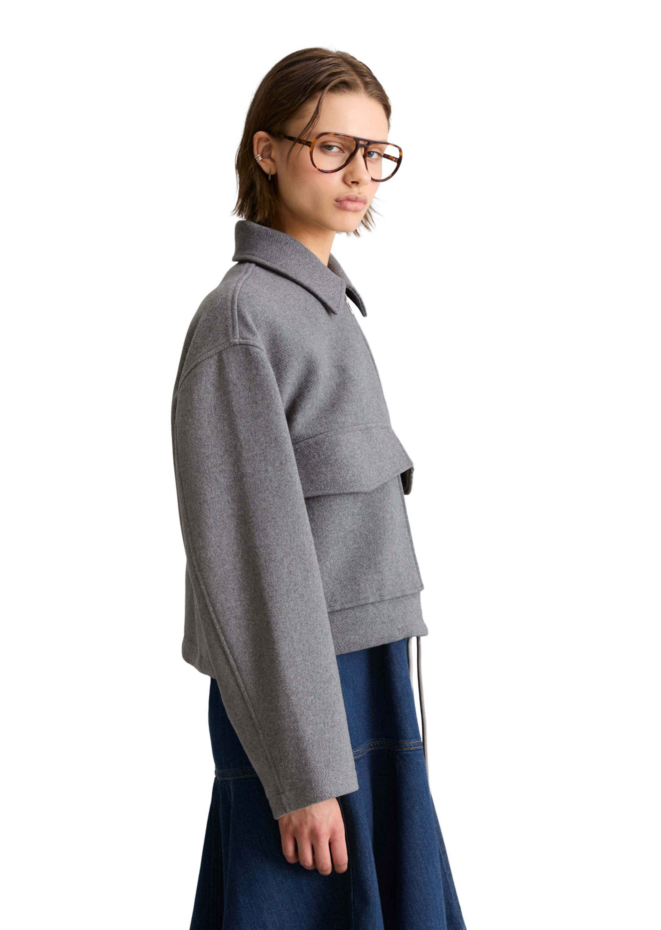 Marc O'Polo DENIM Jacke in Grau