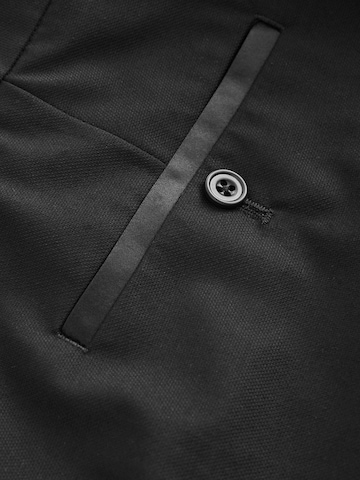 Next Slim fit Trousers with creases in Black