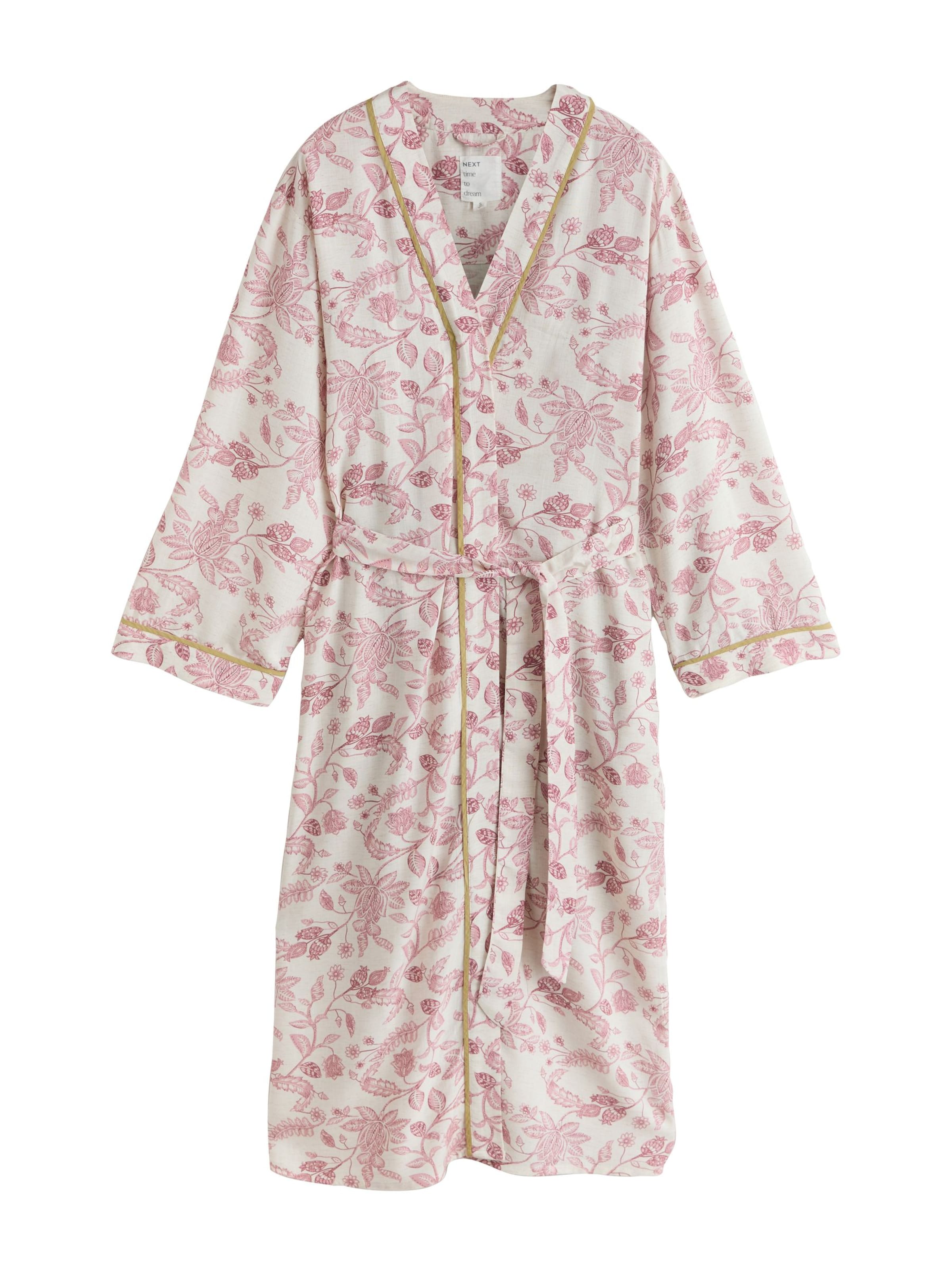 Next Dressing gown in Pink: front