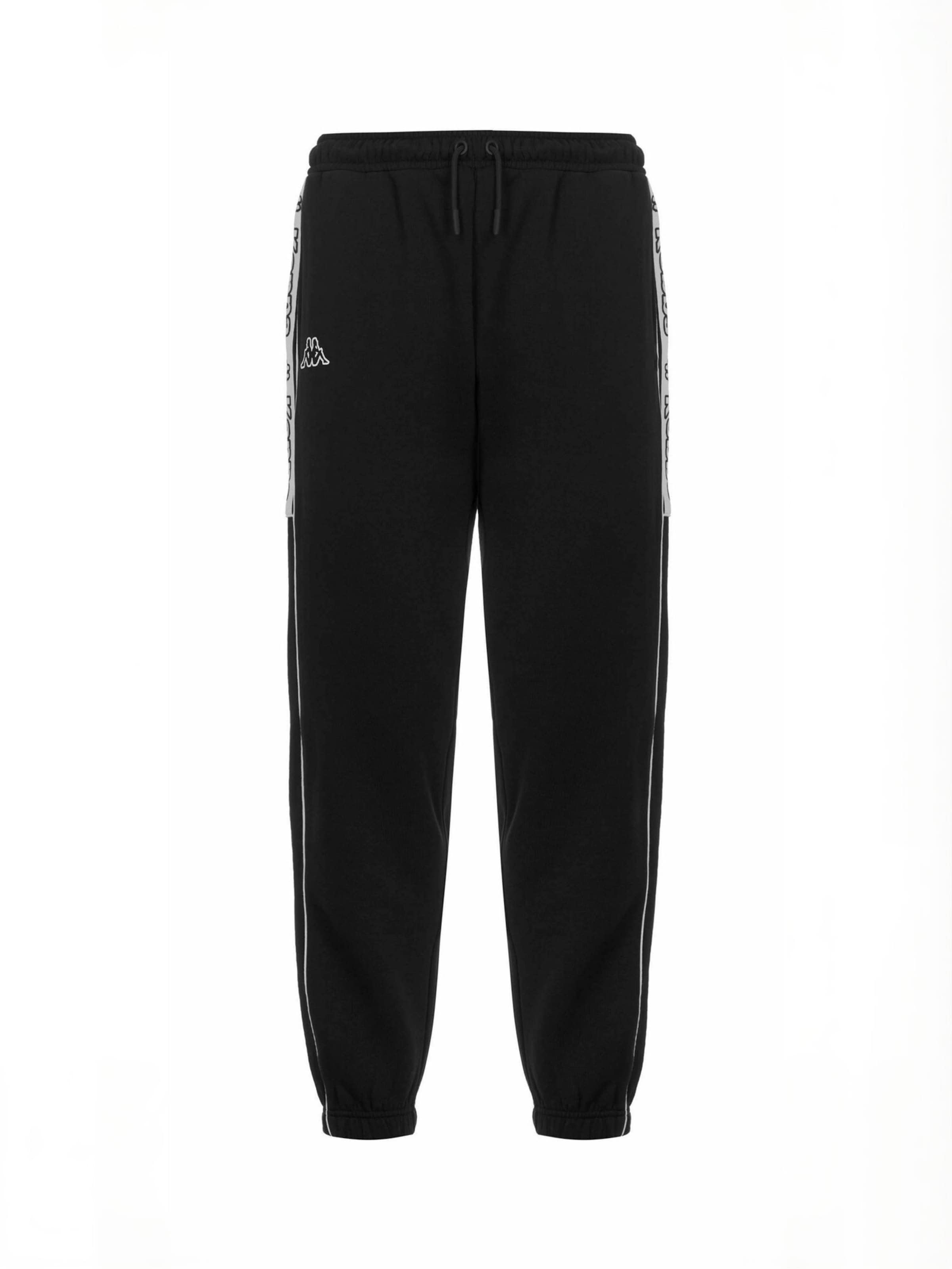 KAPPA - regular Pantalón ' Logo Iomise ' en negro: frente