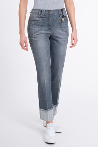 Regular Jean 'Alina' Recover Pants en gris : devant