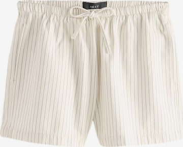 Nextregular Hlače - bijela boja: prednji dio