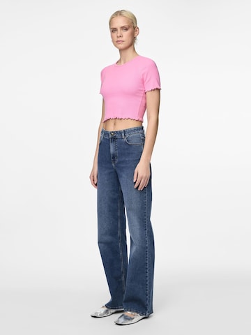 T-shirt 'PCMaddy' PIECES en rose