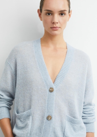 COMMA Gebreid vest in Blauw