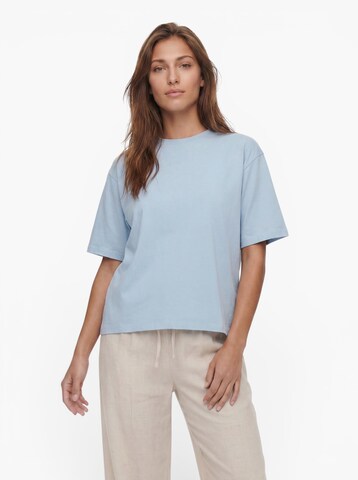 T-shirt 'OBJGIMA' OBJECT en bleu : devant