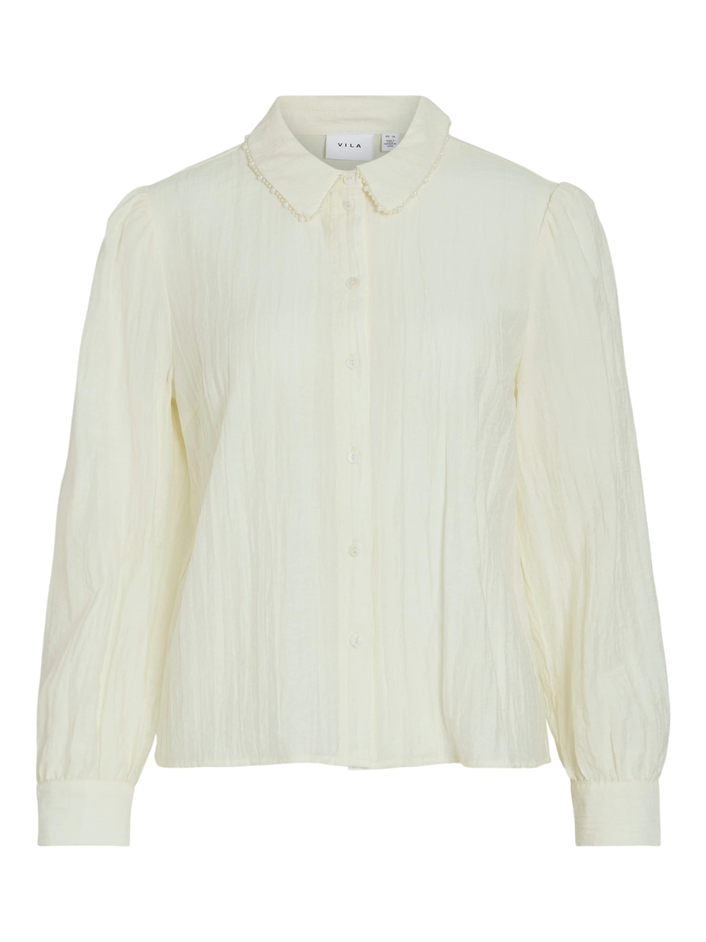 VILA Blúz - bézs: elől