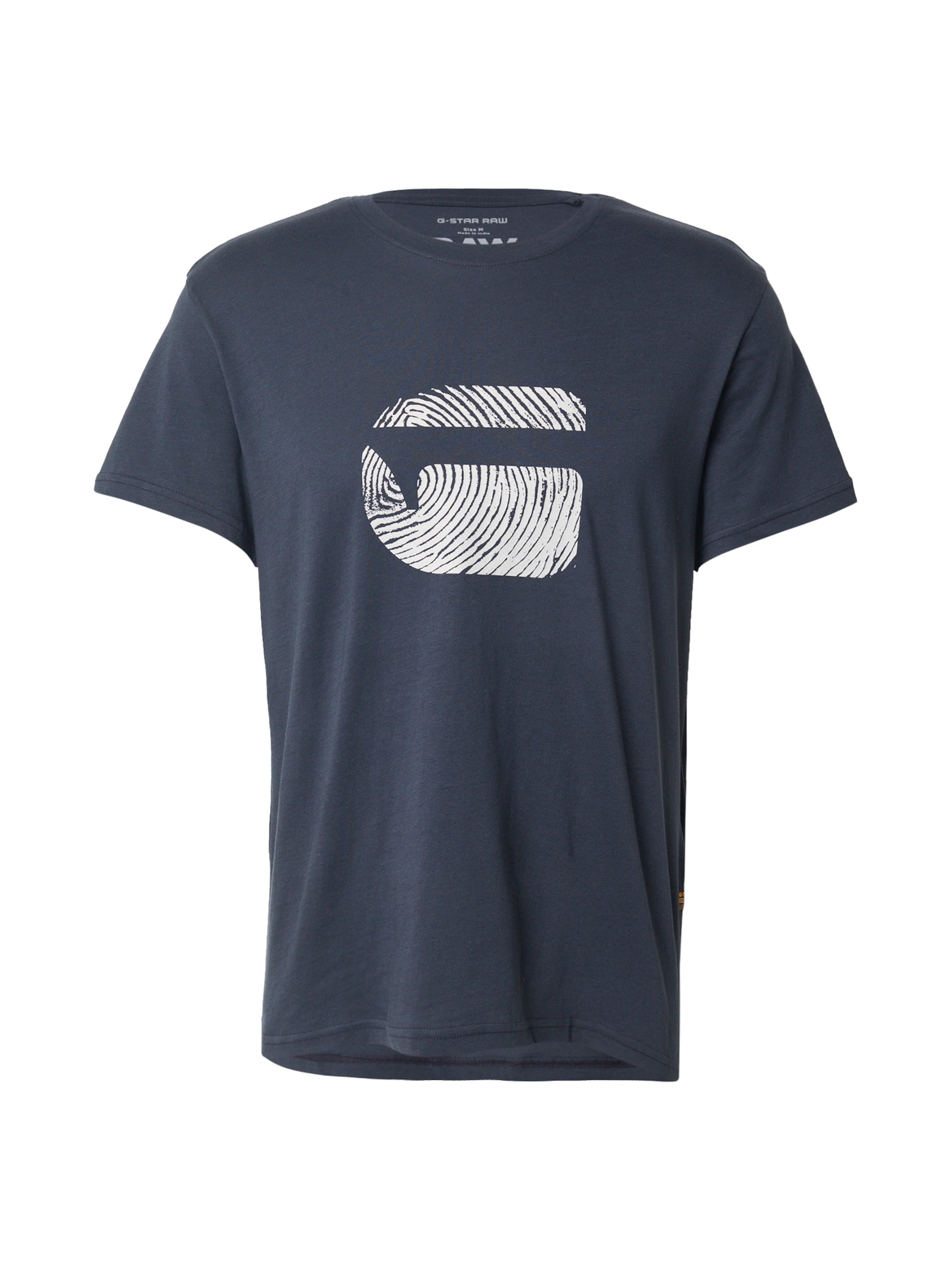 G-STAR Μπλουζάκι σε μπλε: μπροστά