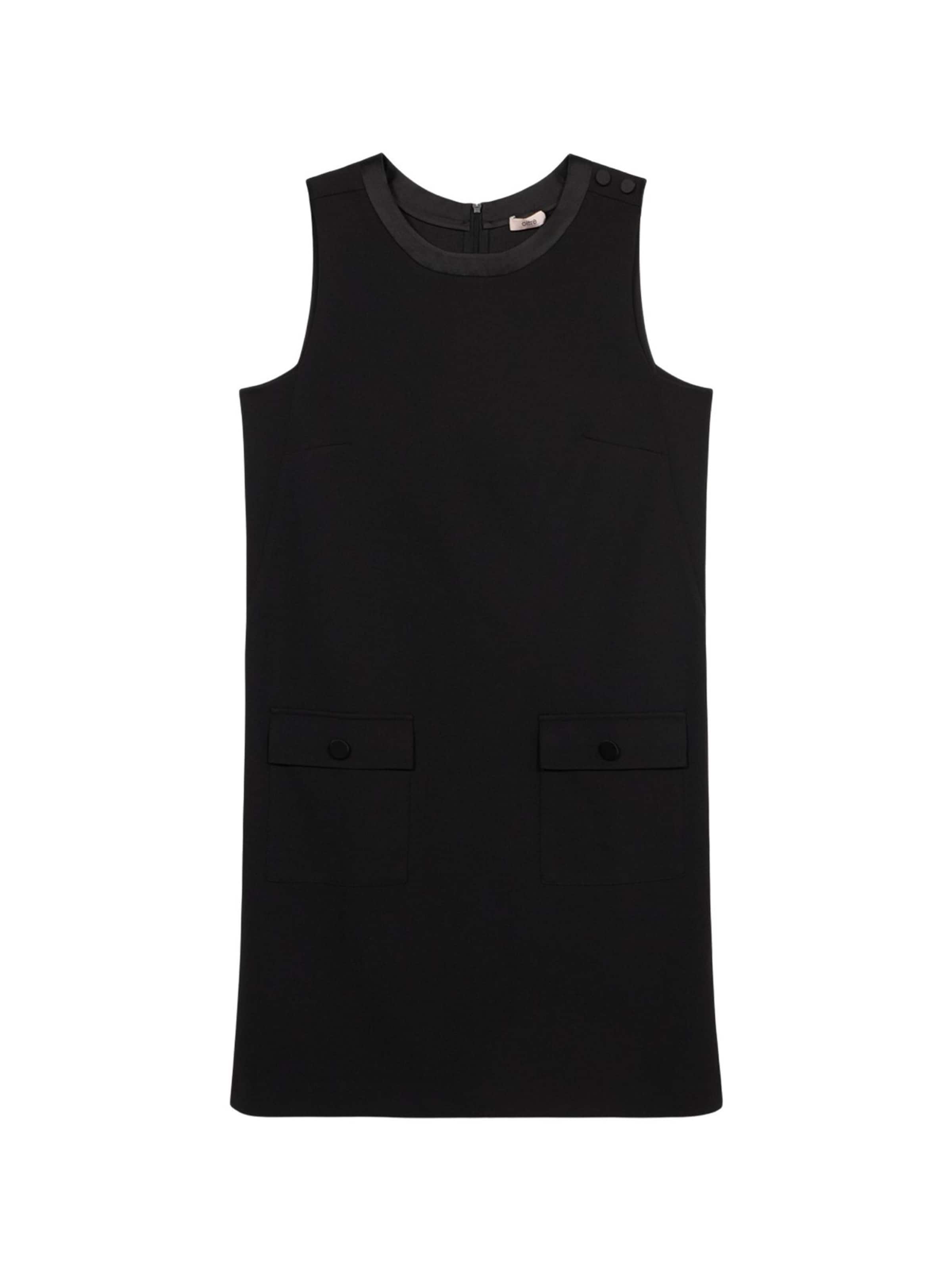 oltre Jurk in Zwart: voorkant